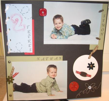 Page de scrapbooking.mars 07