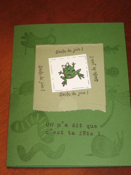 3e Atelier Stampin'up. fév.07