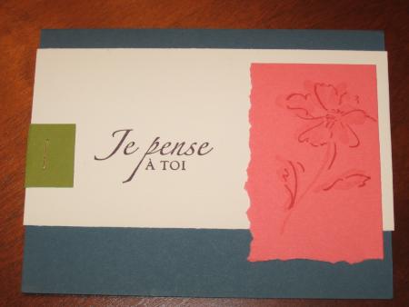 1er Atelier stampin'up.fév.06