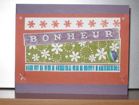 Carte de fête pour Nadia...